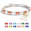 Rajputana Bracciale Da Donna In Argento Sterling 925 Bracciale Tennis Jewellery Regalo Di Compleanno Natale Per Lei Donne Silver Bracelet Fidanzate