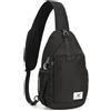 SKYSPER Zaino Monospalla per Uomini e Donne, Borsa a Tracolla Sling Backpack Crossbody Antiscippo per Viaggi e Sport