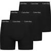 Calvin Klein Uomo Pantaloncini Boxer Confezione da 3 Intimo, Nero (Black W Black WB), XL