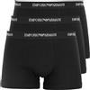 Emporio Armani 3-Pack Boxer Boxer Corti Uomo (Pacco da 3)