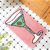 Drydiet Tappeto da bagno Martini 50,8 x 81,3 cm, tappetino da bagno | Regalo di compleanno per gli amanti dei Martini, tappetino da doccia a tema Margarita per bagno, cucina