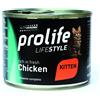 PROLIFE CAT LIFESTYLE UM KITTEN POLLO GR 200 NEW