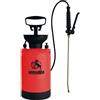 Ausonia - Pompa da giardino a pressione 5 Lt con lancia in ottone