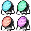 BETOPPER Luce da Palco Par LED BETOPPER 200W, RGBW 4-in-1 Ultra-luminosa, CRI/RA>90, fino a 5000 Lm, Luce per DJ, Discoteca, Fotografia, Video, Matrimonio, Show (4Pz)