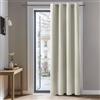 Deconovo Tenda Oscurante da Interno, 140x260 cm, 1 Pannello, Beige Chiaro | Tenda Termica Isolante Freddo e Caldo, Attenuano i Rumori, Moderne ed Eleganti con Occhielli, per Camera e Soggiorno