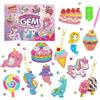Bambebe Kit Lavoretti Creativi per Bambini 6 7 8 9 10 11 12 Anni, 5D DIY Pittura Diamante Portachiavi, Set Artigianato Diamond Painting Fai Da Te, Attività Creative Regalo di Compleanno Bambina