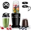 Sangcon - Frullatore da cucina da 1000 W, 3 tazze, 2 beccucci, 1 tappo di conservazione, 1 tappo To-Go, frullatore portatile per frullati e frullati