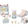 Epoca NUOVA EPOCA Sylvanian Families bambola e set di mobili Lets Play Doctor Kind ...
