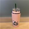 Starbucks Peanuts Tazza fredda in acciaio inossidabile 473 ml Pink Snoopy...