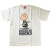 Una scimmia da bagno T-shirt A Bathing Ape x Snoopy Charlie marrone con stampa mimetica M stampa...