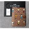 Coach Peanuts Snoopy Note Signature Collection 75° anniversario nuovo