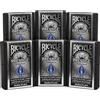 Bicycle 6 Carte Da Gioco Bicycle Poker In Plastica 100% Blu Set Indice Standard