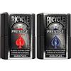 Bicycle 2x Carte Da Gioco Bicycle Rosso E Blu In Plastica 100% Standard Index (1+1)