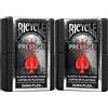 Bicycle 2x Bicycle Carte Da Gioco Rosse In Plastica 100% Standard Index USPCC