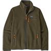 Patagonia Maglia Retro Pile Flacee Uomo Basin Green
