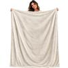 o-day Plaid Singolo Coperta Pile Divano Invernale Morbida e Calda 130x160 cm | Colore Caffè Chiaro, Flanella Tinta Unita, 100% Poliestere, Lavaggio a Mano a 30 Gradi, Per Poltrona e Relax, Autunno