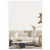 HOMCOM Specchio Bagno da Parete Rettangolare con Ganci, 40x60cm Bianco | Specchio da Camera, in Vetro e MDF