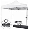 Divina Garden Gazebo pieghevole professionale 3x3 MARKET-PRO â€" Divina Garden