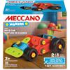 BANDAI Meccano Auto da Corsa e Trattore 2 in 1 - Set Costruzioni | Kit da costruzione con 35 pezzi, utensili e istruzioni, 2 modelli possibili, attività per bambini dai 3 anni in su -APM12101