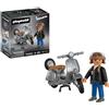 Playmobil Vespa 80th Anniversario colore Argento con personaggio 5+ anni