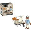 Playmobil Vespa 80th Anniversario colore Crema Beige con personaggio 5+ anni