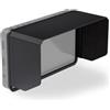 NEEWER Parasole Monitor per NEEWER F700 Monitor Campo per Fotocamera, MA007 | Cappuccio Paraluce a Tre Lati, Telaio Aderente, Facile Accesso ai Pulsanti, Fissaggio a Strappo e Gancio