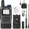 QUANSHENG UV-K1 - Radio Walkie Talkie Portatile per Radioamatori, Batteria ad Alta Capacità da 2500 mAh, Ricezione Full Band 50-600 MHz, Banda Aerea, Frequenza a Un Tasso, Copia Senza Fili, NOAA