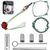 Palwin 9 Pezzi Kit di Riparazione Candelette a Incandescenza, 12V 5KW 8KW Kit di Manutenzione Riscaldatore da Parcheggio, Candeletta di Accensione per Riscaldamento Ad Aria, Parcheggio, Auto