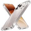 Olgary Cover per honor 600 pro 6.57 Pollici,Trasparente Custodia Anti Ingiallimento Chiaro Antiurto Ultra Sottile Morbido,Bumper Anti-Graffio Sottile Morbida TPU Protettiva Case per honor 600 pro
