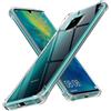 Olgary Cover per Huawei Mate 20 Pro 6.39",Trasparente Custodia Anti Ingiallimento Chiaro Antiurto Ultra Sottile Morbido,Bumper Anti-Graffio Sottile Morbida TPU Protettiva Case per Huawei Mate 20 Pro