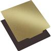 TIOPY Piatto di PEI Testurizzato Flessibile 235x235 mm, piastra in acciaio a molla per stampante 3D, piastra rimovibile PEI per Ender 3/3 Pro/Ender 3 V2/ Ender 3 Neo/Neptune 3 Pro/SV05