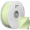 ELEGOO PLA Matte Filamento Verde Menta 1KG 1,75mm | Bobina Riutilizzabile, Alta Precisione del Filamento PLA 3D, Installazione Facile, Per la maggior parte delle Stampanti 3D