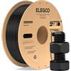ELEGOO ABS Filamento 1,75 mm Nero 1KG | Tenacità e Resistenza agli Urti, Resistente a Calore e Acqua, Qualità Industriale, Bobina 1kg, per Stampanti FDM