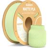 ELEGOO PLA Matte Filamento Stampante 3D Verde Menta 1kg 1,75mm | Opaco PLA, precisione di misurazione +/- 0,02mm, adatto per maggior parte delle stampanti 3D FDM