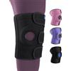 ABYON Ginocchiera Taglia M Fino a Grande per Gambe Robuste, Regolabile a Tripla Cinghia con Stabilizzatori Laterali, Antiscivolo per Artrite, Menisco, LCA, Sollievo & Stabilità per Uomo & Donna