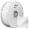 ELEGOO PLA Matte Filamento Bianco 1KG 1,75mm | Bobina Riutilizzabile, Alta Precisione del Filamento PLA 3D, Installazione Facile, Per la maggior parte delle Stampanti 3D