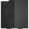 TIOPY A1 Mini Piastra di costruzione liscia PEI + testurizzata PEI 184 x 184 mm, foglio di acciaio flessibile per stampante 3D Bambu A1 Mini, nero