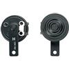 HELLA 3AL 922 196-011 Clacson, S70, 12V, 112dB(A), Gamma frequenze 420Hz, Tono elevato, colore alloggiamento/sede nero, Attacco piatto ad innesto