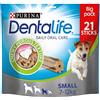 DENTALIFE Purina Mini - Maxi Pack - Igiene Orale al Quotidiano - 345 G - 21 Bastoncini da Masticare per Cani di Piccola Taglia - Set di 4