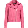 STREET LEATHERS - Giacca biker - Fucsia