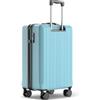 Wertes Valigia grande 67 cm L - volume interno 60 L - valigia rigida molto robusta con rotelle morbide e serratura TSA, Valigie, valigie e trolley, valigie con rotelle