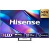 Hisense Smart TV QLED 50 4K 50A7S | Audio Dolby Atmos, Design Unibody Slim, VIDAA OS, Dolby Vision IQ, HDR 10+, BT, Wifi, Alexa, AirPlay2, lativù 4K, 2026 Model
