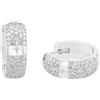 JOOP! Orecchini in argento sterling 925 per donna, orecchini in argento 925 rodiato, in parte con pietre preziose, forniti in una confezione regalo per gioielli