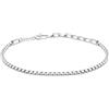 Sector No Limits Bracciale Uomo in Argento 925 rodiato, Collezione SILVER COLLECTION - SAXY03