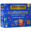 Twinings, Incanto d'Inverno, Idea Regalo, Deliziose Miscele, 40 Filtri | Tè Nero Gingerbread Joy e Infuso Winter Spice, 2 Raffinate Miscele Accuratamente Selezionate in un Elegante Confezione