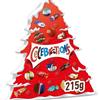 Celebrations Calendario Avvento 2025, Snack Assortiti al Cioccolato, praline miste al cioccolato Mars, Bounty, Snickers, Twix, Maltesers e altri ancora: confezione da 215g, Idee Regalo Natale