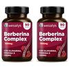 WESALYS Berberina 1000mg pura alto dosaggio, Berberina Hcl | Con Silimarina, Piperina e Cromo per il Massimo Assorbimento, Integratore Made in Italy, Wesalys.