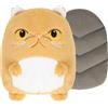 Get Trend CityComfort Cuscino Termico Microonde, Peluche Animale | Riscaldante per Collo, Schiena e Spalle, Cuscino Cervicale con Semi, Caldo e Freddo, Pad Termico Lavabile, Idee Regalo