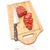 Valle del Crati ECCELLENZE GASTRONOMICHE Valle del Crati Soppressata Dolce | Soppressata Stagionata Calabrese | Salume Tipico Calabrese | Confezione da 300 grammi c.a.