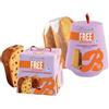 Generico Panettone classico Bauli 700 g senza lattosio + Pandoro senza lattosio Bauli 700 g per regalare alle persone intolleranti al lattosio tutto il gusto delizioso di questi dolci natalizio tradizionali